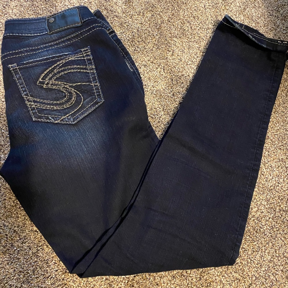Silver SUKI Skinny Jeans